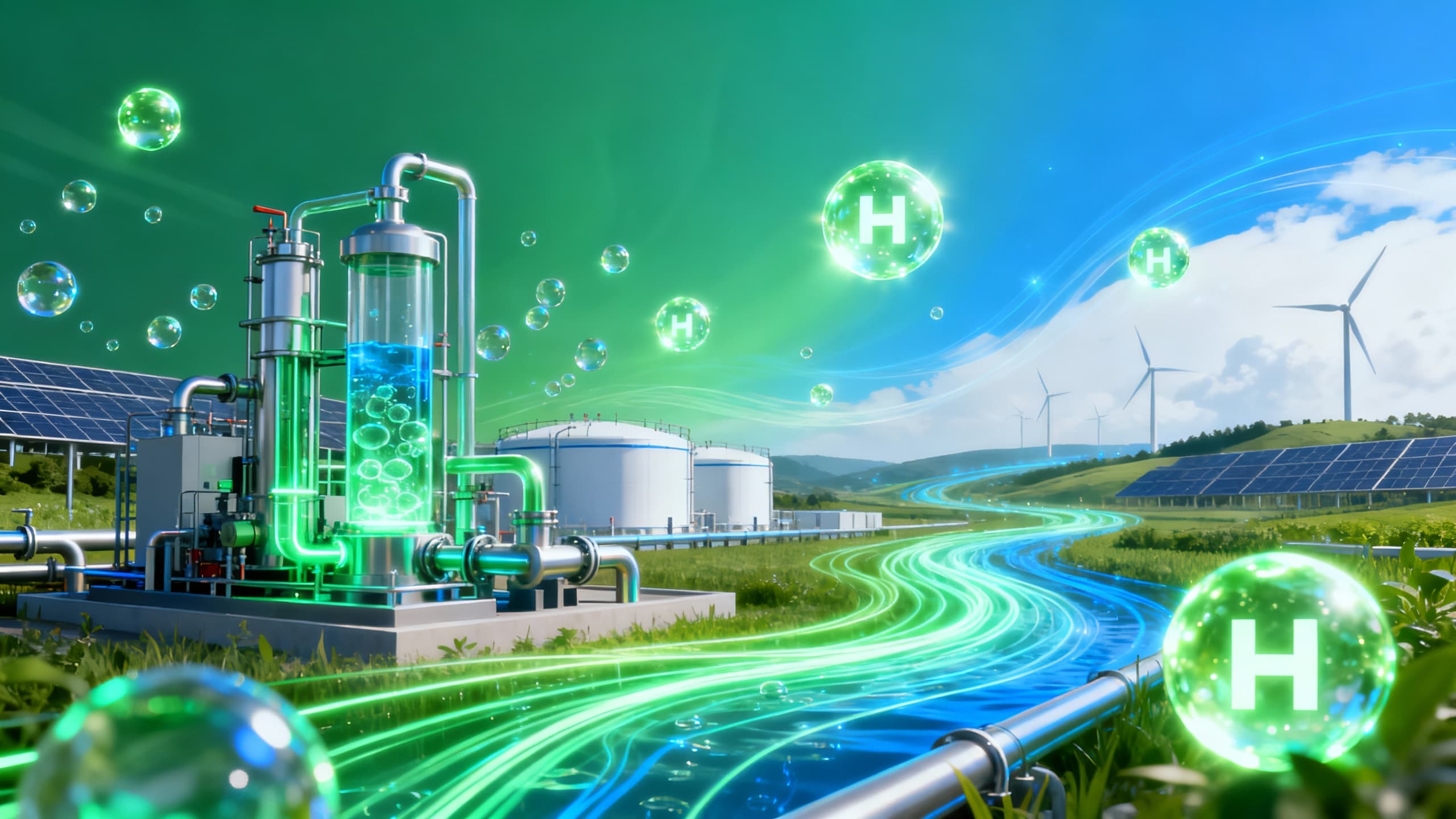Green Hydrogen 2026: Electrolyzer Breakthroughs Driving Toward $2/kg Clean Fuel