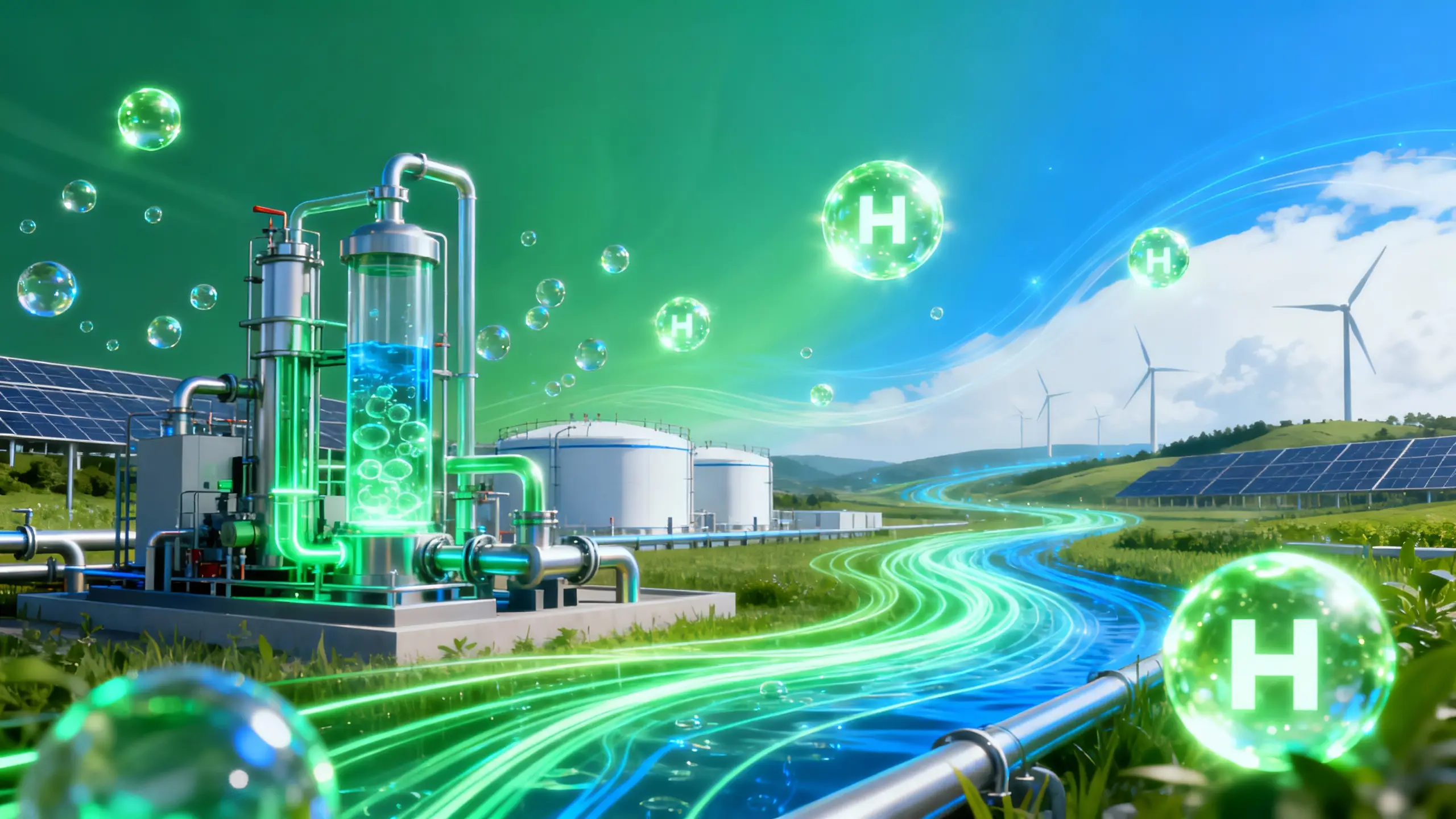 Green Hydrogen 2026: Electrolyzer Breakthroughs Driving Toward $2/kg Clean Fuel